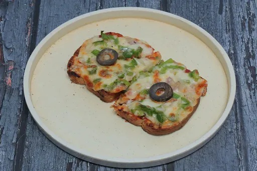 Garlic Veg Pizza [Mini, 2 Pieces]