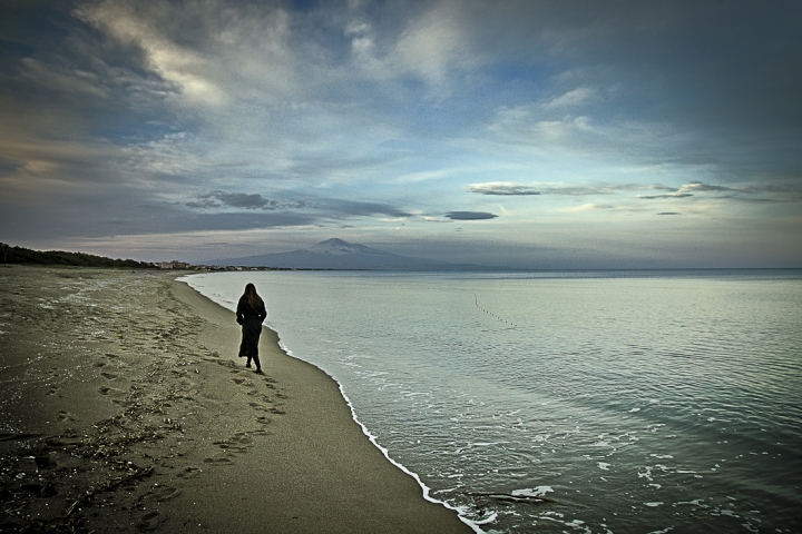 Passeggiata invernale di melbon