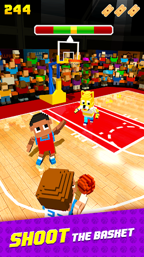 Blocky Basketball FreeStyle screenshots 1