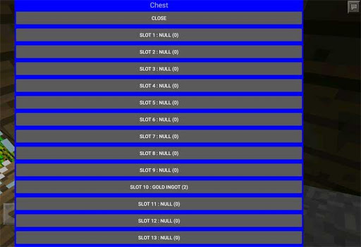 Chest Editor Mod PE