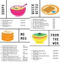 Speedy Chow menu 1