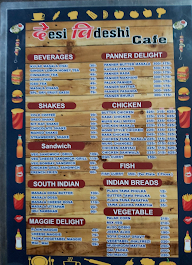 Desivideshi Cafe menu 8