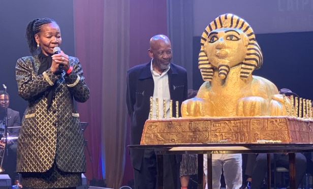 Caiphus Semenya was honoured in Johannesburg at the weekend.