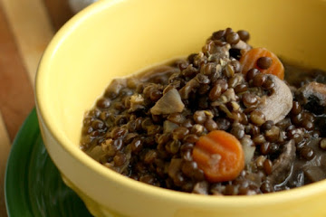 Black Lentil Soup