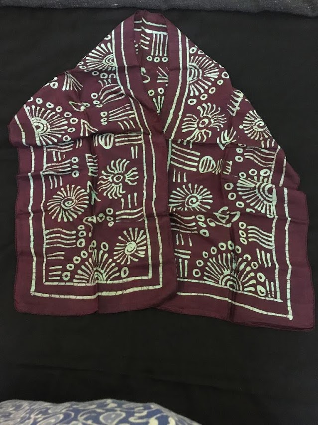 Handmade Silk Scarf for Women