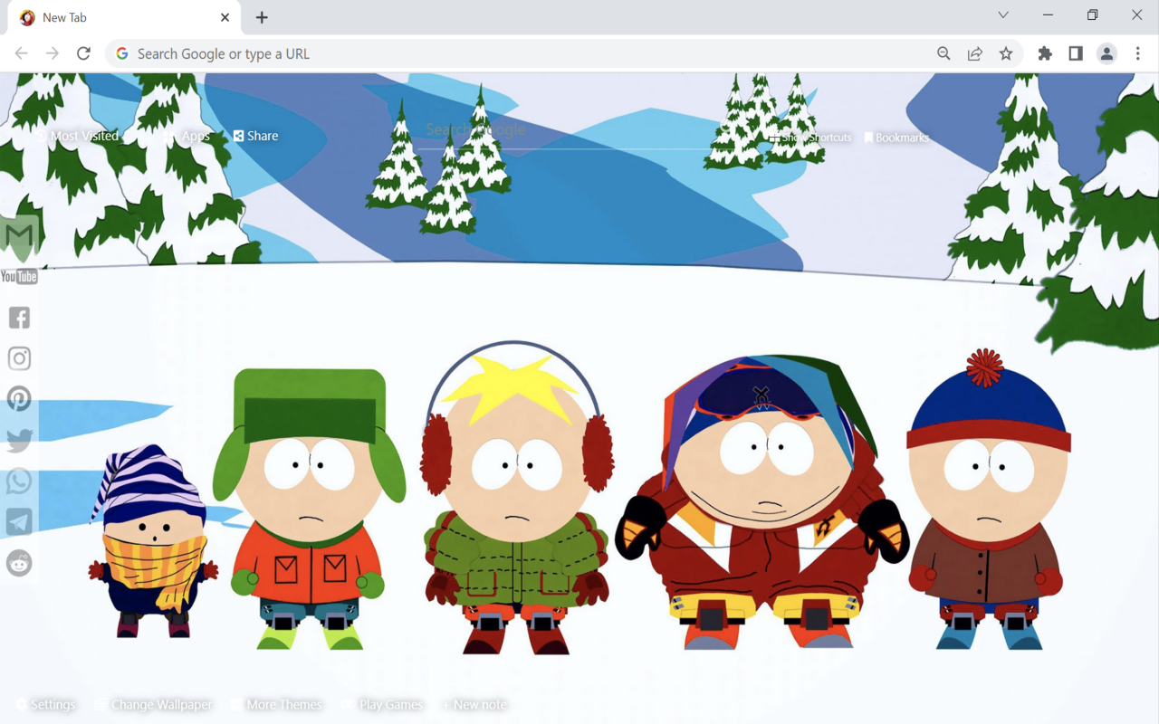 South Park Wallpaper New Tab Preview image 3