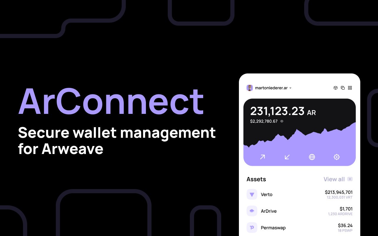 ArConnect BETA Preview image 2