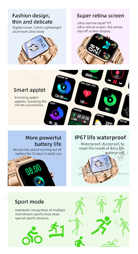 Title 11, Smart Sports Watch Sleep Health Monitoring Runn...