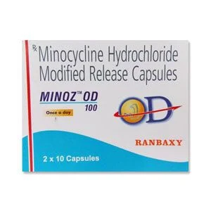 MINOZ 100MG TAB 10'S