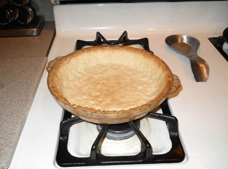 This Is The Cooked Pie Crust Ready To Fill.