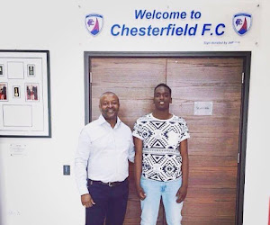 Kevin Muhombo rejoint Chesterfield