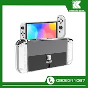 Ốp Lưng Rời Dành Cho Máy Game Nintendo Switch Oled Model - Trong Suốt