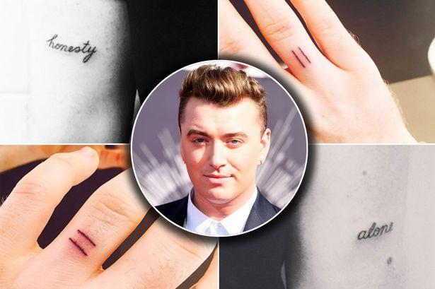 Sam Smith shows off FOUR new tattoos as he admits he feels “alone” - Mirror  Online