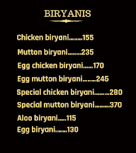 Super Star Haji Biryani menu 1