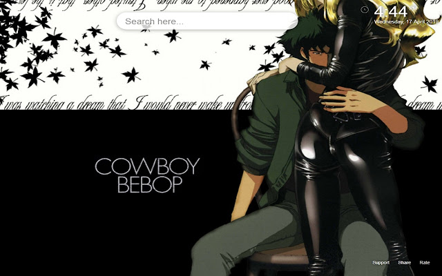 Cowboy Bebop HD Wallpaper New Tab