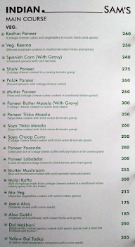 Sams Restaurant menu 7