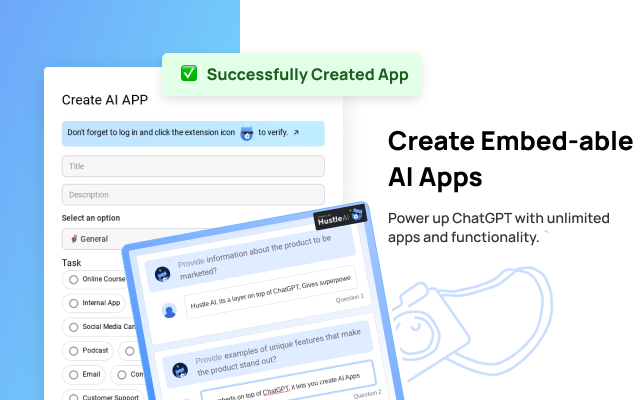 Hustle AI - Supercharged & Free ChatGPT Preview image 3