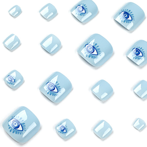 Title 5, Wear Blue Toenails Cool Eyes Nail And