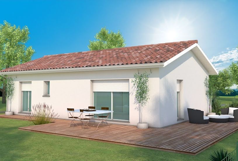  Vente Terrain + Maison - Terrain : 700m² - Maison : 77m² à Castets (40260) 