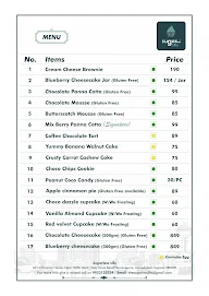 Sugarless Life menu 2