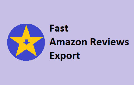 Fast Amazon Reviews Export small promo image