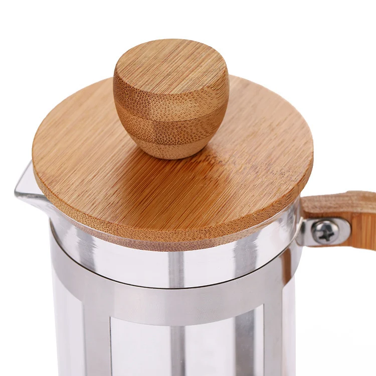 Cafeteira manual para café e chá de flores, bule doméstico saudável. Prepare bebidas saborosas com pressão, desfrutando de momentos relaxantes.