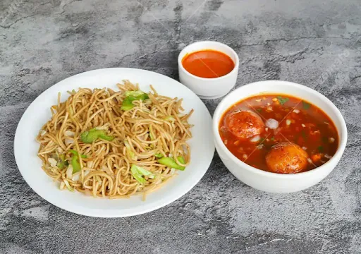 Manchurian + Noodles