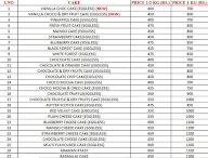 Cakes 'n' Crumbs menu 3