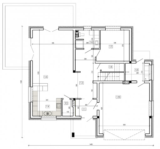 DN 053 - Rzut parteru