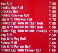 Kolkata Famous Kati Roll menu 1