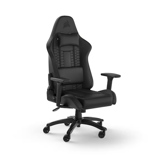 Ghế Gaming Corsair TC100 RELAXED - Leatherette, Black (CF-9010050-WW)