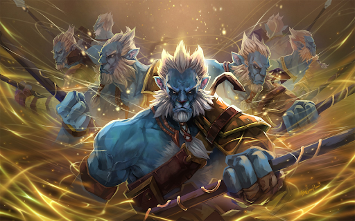 Dota theme screenshot 1