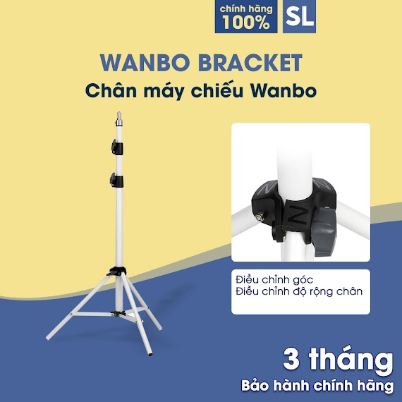 Chân Máy Chiếu Wanbo Bracket White