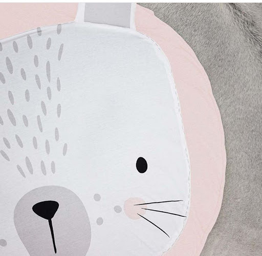 Title 2, Rabbit Baby Crawling Mat for Childrens Room De...