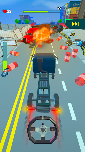 Screenshot Crazy Rush 3D: Race Master