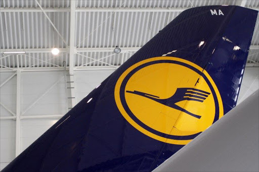 Logo of German flag carrier Lufthansa. Germany's biggest airline Lufthansa announced earlier this month that two of its Airbus A340-300 jets would take part in trials starting this summer to test the properties of shark skin in flight.