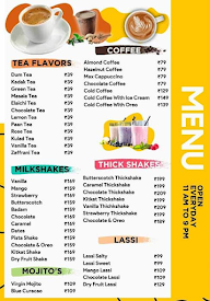 Tea Max Cafe menu 1