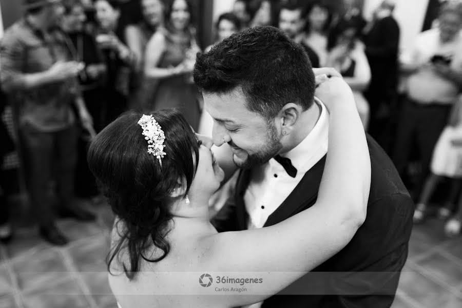 Fotografo di matrimoni Carlos Aragon (36imagenes). Foto del 23 settembre 2017