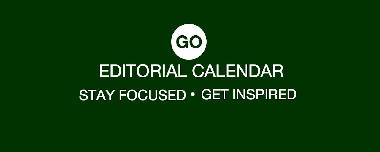 Go Editorial Calendar Preview image 2