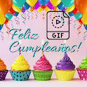 Feliz Cumpleaños Gif icon