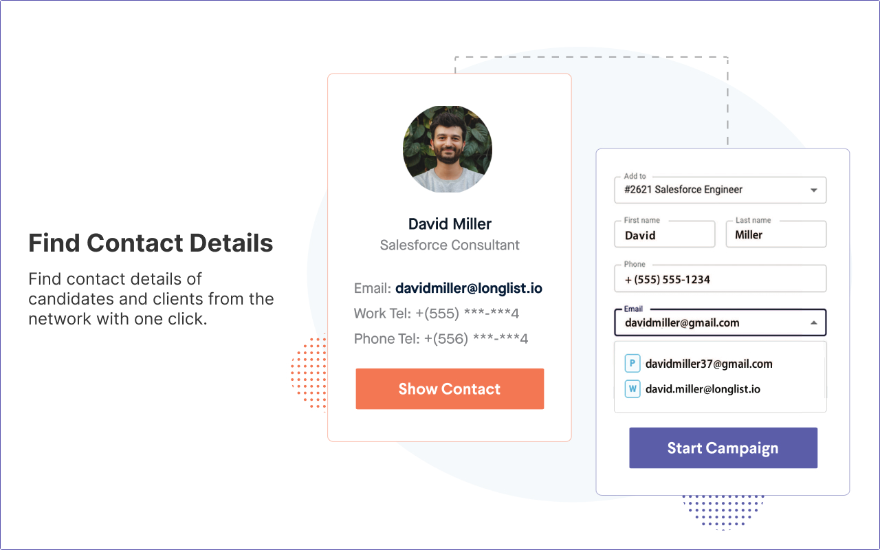 Email and Phone Finder - Longlist.io Preview image 1