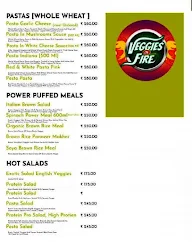 Veggies On Fire menu 1