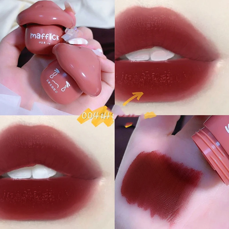 Velvet Matte Lip Mud Lip and Cheek Dual-use Long Lasting No Stain On Cup Does Not Fade - The Ultimate Beauty Essential
