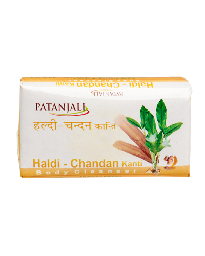 Patanjali Haldi Chandan Kanti Body Cleanser - 75 gm