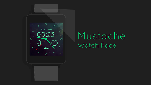 Mustache Watch Face