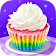 Cupcake Maker! Rainbow Chef icon