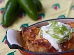 Chicken Enchiladas with Red Chile Sauce was pinched from <a href="http://tideandthyme.com/chicken-enchiladas/" target="_blank">tideandthyme.com.</a>