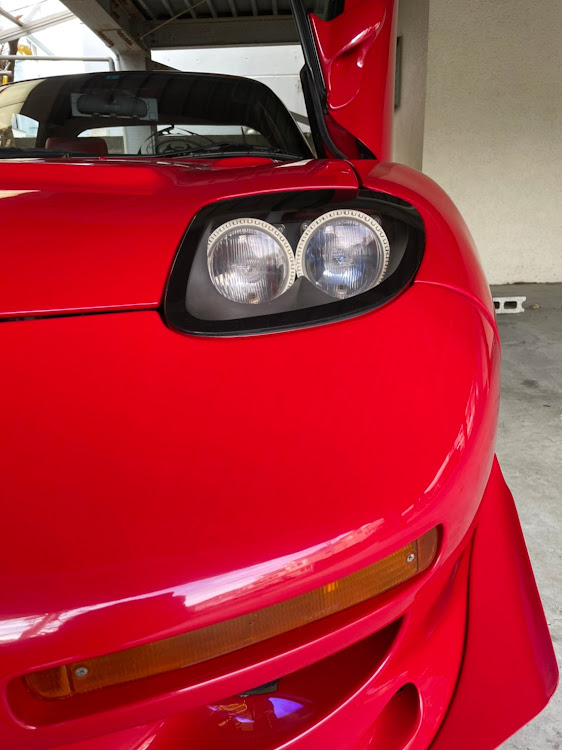 RX-7の左半顔写真展・台風に気をつけて下さいに関するカスタム事例の投稿画像2枚目