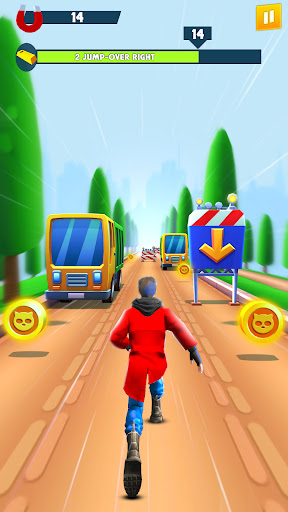 Screenshot Subway Runner Game