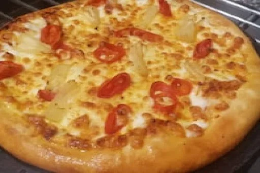 Red Paprika With Pineapple Pizza